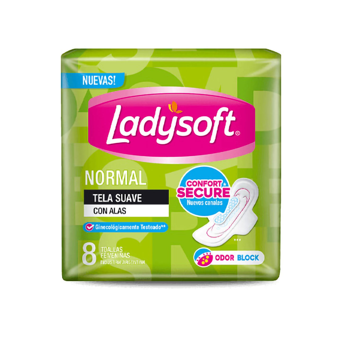 Toallas Higienicos Ladysoft Normal (8 unidades)