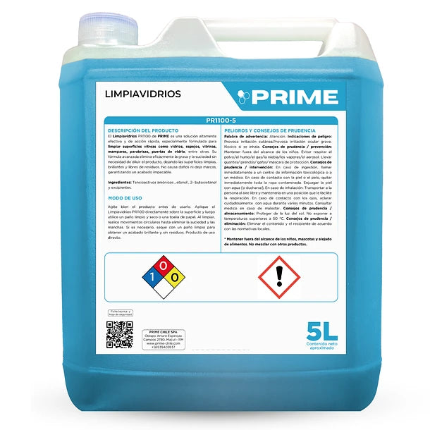 Limpiavidrios Prime 5 LT