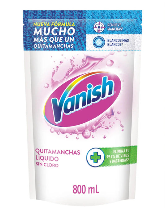 Quitamanchas Vanish Blanco 800 ML