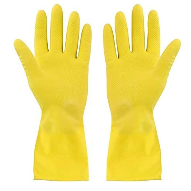 Guante Amarillo Talla L