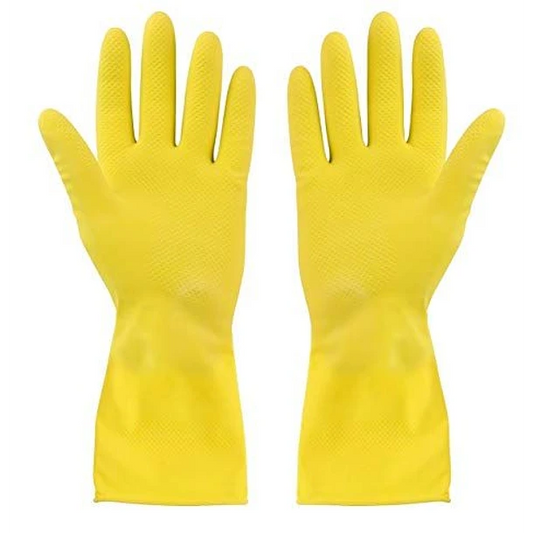 Guante Amarillo Talla M