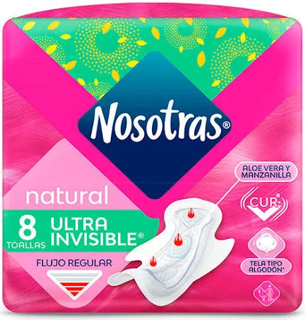Toalla higiénica Nosotras Ultra Delgada (8 unidades)