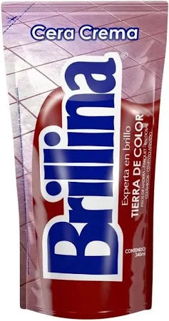 Cera crema Brillina Tierra de Color 340 ml