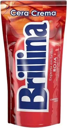 Cera Crema Brillina Roja 340 ml
