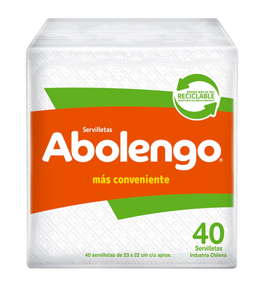 Servilleta Abolengo 40 un.