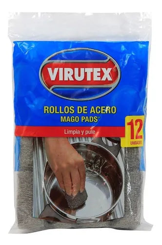 Rollos de Acero Virutex 12 UN