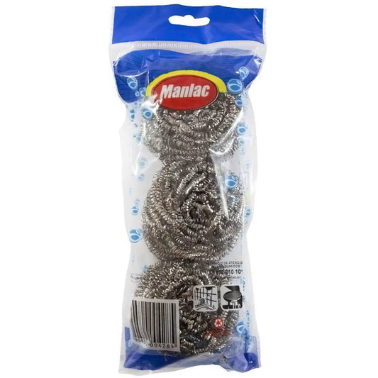 Esponja Plata Manlac 3 UN
